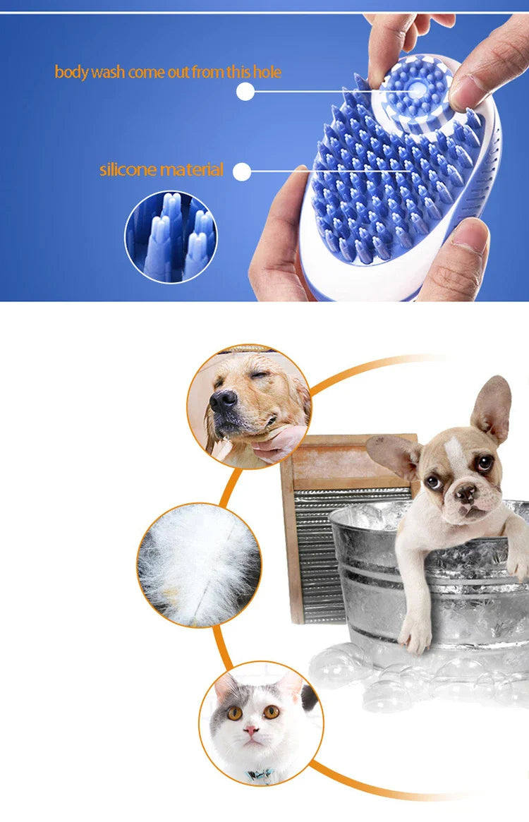 Ultimate Pet Spa Brush: 2-in-1