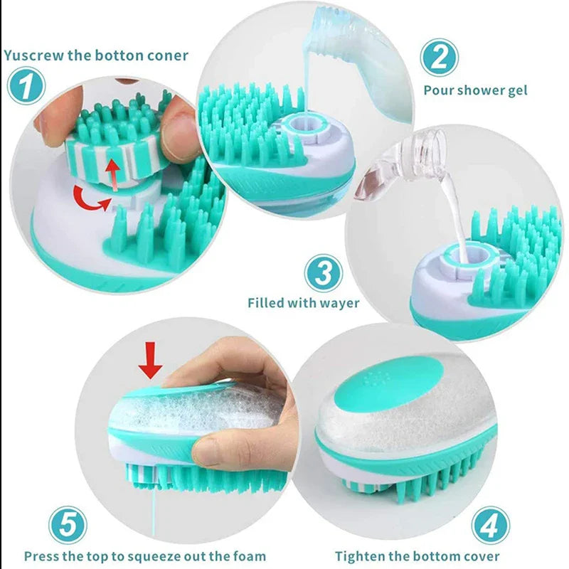 Ultimate Pet Spa Brush: 2-in-1