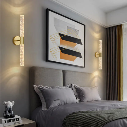 Applique murale LED Nordic Bubbles Crystal Rod – Élégance moderne