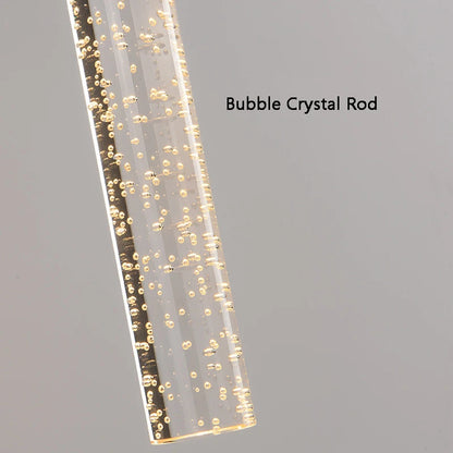 Applique murale LED Nordic Bubbles Crystal Rod – Élégance moderne
